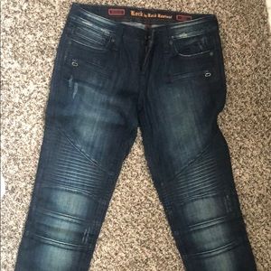 Rock Revival Moto Jeans